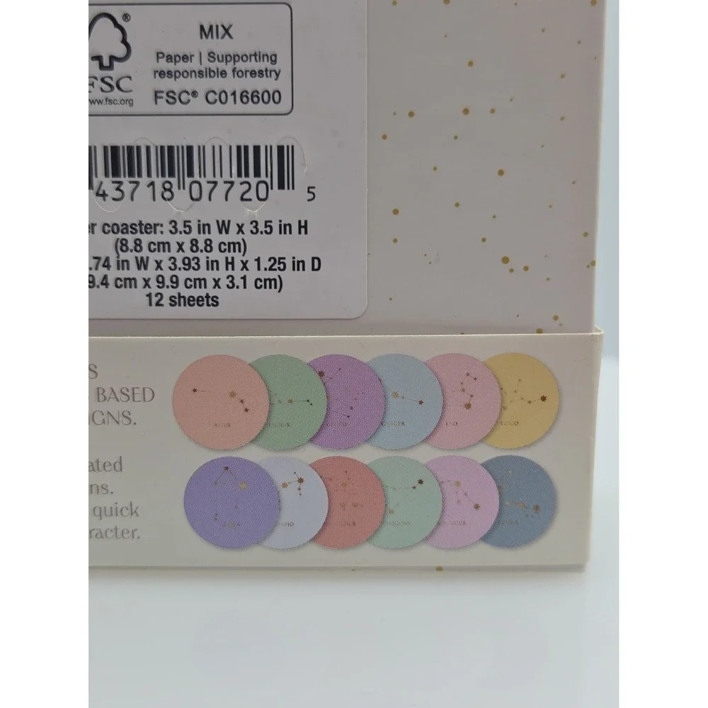 Zodiac Coaster Set - Spritz